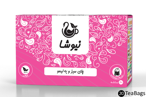 چای سبز و به لیمو