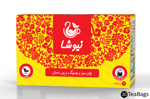 چای سبز و جنسینگ