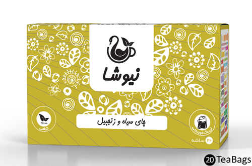 چای سیاه و رنجبیل